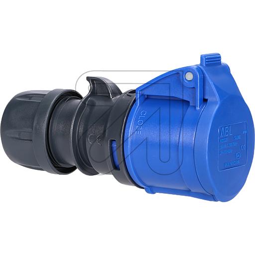 ABL CEE-Kupplung plug2power 16A blau 230V