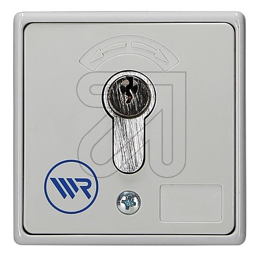 Rademacher Schlüsseltaster IP54, Unterputz silber