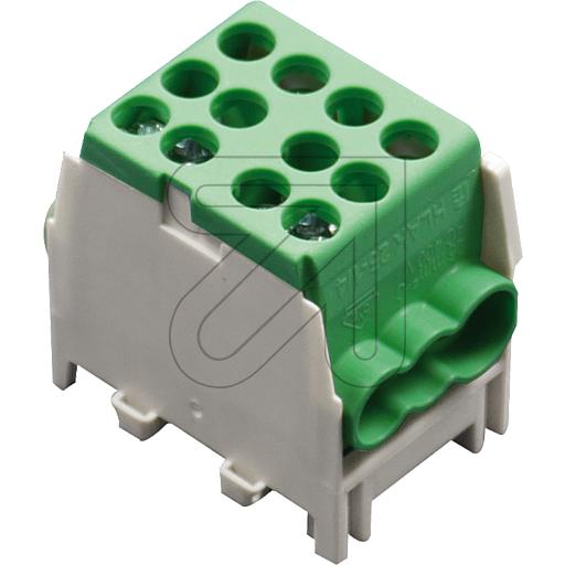 Hauptleitungs-Abzweigklemmen Mini 25mm² 1-pol. 4A grün