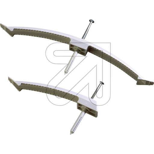 Kabelbügelschelle mit Schlagdübel 1-lappig 25 Stk