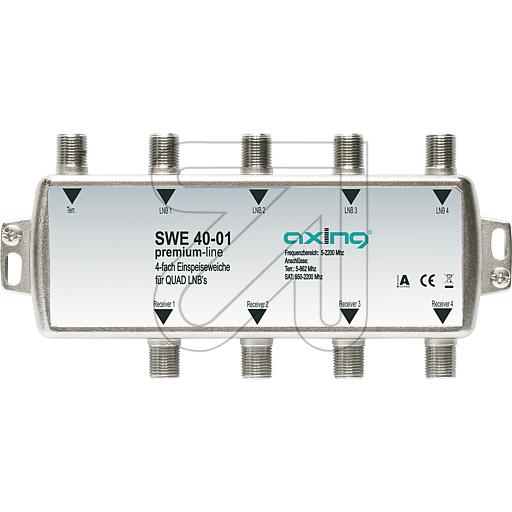 Axing Einspeiseweiche für Quad-LNBs SWE 40-01
