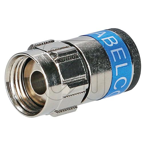 EGB Kompression F-Stecker für Dielektrikum bis 5,1mm