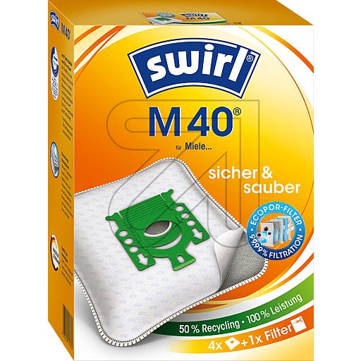 Swirl Staubfilter-Beutel M 40/54 MicroPor