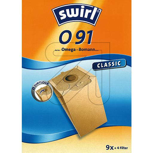 Swirl Staubfilter-Beutel O 91