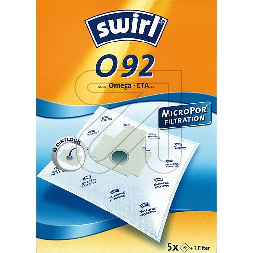 Swirl Staubfilter-Beutel O 92 MicroPor