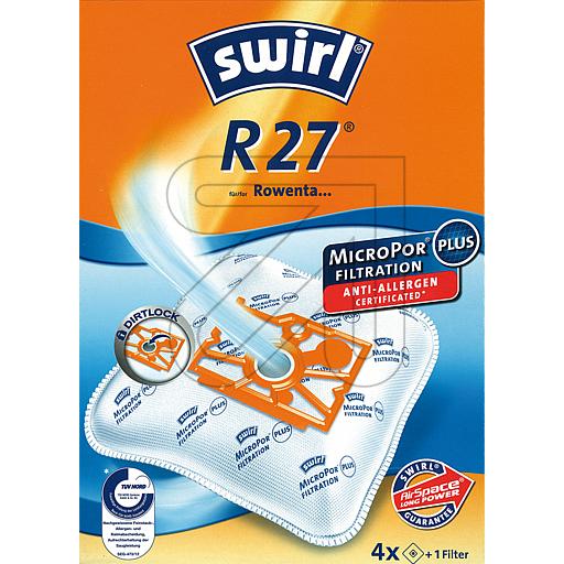 Swirl Staubfilter-Beutel R 27 MicroPor