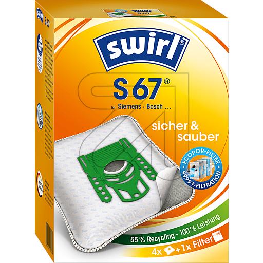 Swirl Staubfilter-Beutel S 67 MicroPor