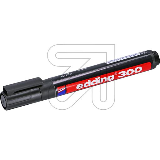 Permanent Marker Edding 300  Strichstärke 1,5-3mm