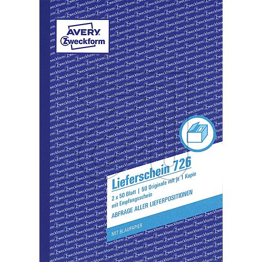 Zweckform Lieferscheinbuch 2x50 Blatt
