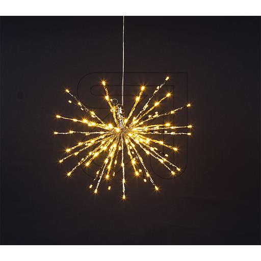 LED-Stern mit Brillant-Effekt Ø30cm 80 LEDs warmweiß